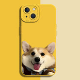 Cute Puppy Silicone Case for iPhone Series